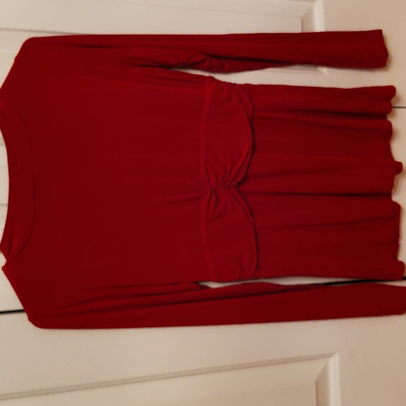 Ann Taylor Loft red top - Picture 6 of 8